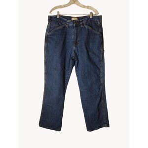 Blue Mountain Jeans Mens 38x31 Lined Carpenter Straight